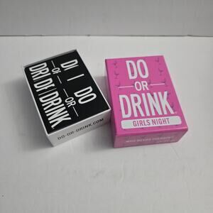 Do or Drink Party Game Bundle – Girls Night Edition + Classic Deck, 21+